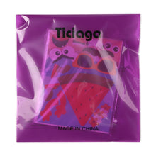 Load image into Gallery viewer, TICIAGA 36pcs Summer Hawaiian Beach Make-a-face Stickers Sheets, Make Your Own Pineapple Flamingo Stickers Fun Craft Project for Kids, 36pcs Tropical Luau Theme Mix and Match Stickers Kids Party Favor