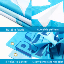 Load image into Gallery viewer, TICIAGA Paper Plane Toss Game Banner, Throwing Target Banner for Glider Airplane, Fun Add-on Toys for Flying Paper Plane, Outdoor Sport Activity for Kids, Airplane Theme Birthday Party Decoration