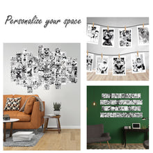 Load image into Gallery viewer, TICIAGA 50PCS Anime Panel Aesthetic Pictures Wall Collage Kit