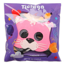 Load image into Gallery viewer, TICIAGA 12 Pack Dog Cat Felt Toy Masks for Kids, Animals Cosplay Costume Masks, Puppy Kitty Pretend Play Accessories, Role Playing Game Props, Dog Cat Theme Birthday Dress-Up Party Favor Decoration