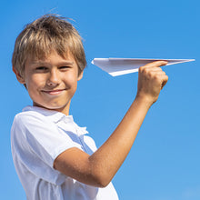 Load image into Gallery viewer, TICIAGA Paper Plane Toss Game Banner, Throwing Target Banner for Glider Airplane, Fun Add-on Toys for Flying Paper Plane, Outdoor Sport Activity for Kids, Airplane Theme Birthday Party Decoration
